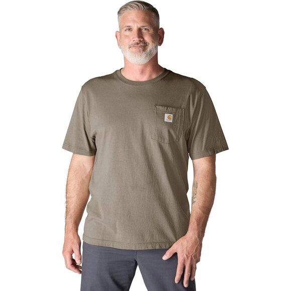 CARHARTT- New loose fit workwear pocket t-shirt Heavyweight Desert color - XL - Picture 1 of 5